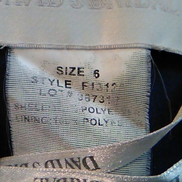 David's Bridal Strapless Convertible Dress - Picture 8 of 11